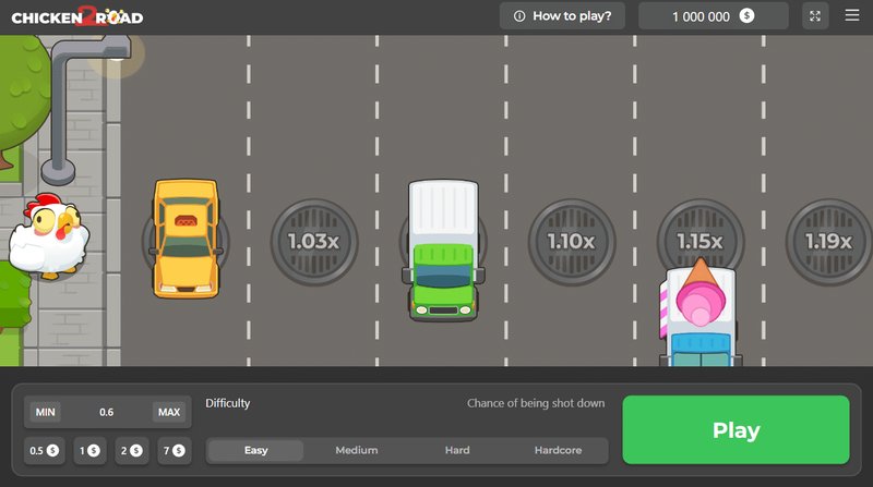Un aperçu de jeu chicken road